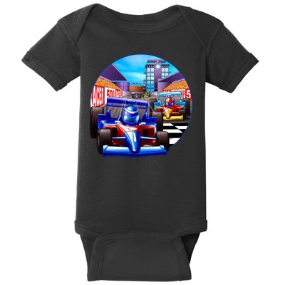 Let's Ride Racing Baby Bodysuit