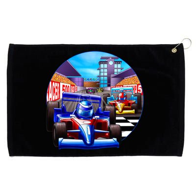 Let's Ride Racing Grommeted Golf Towel