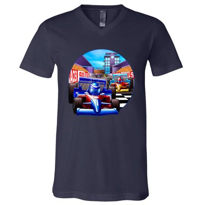 Let's Ride Racing V-Neck T-Shirt