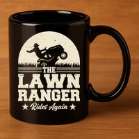 Lawn Ranger Rides Again 11oz C Handle Ceramic Mug