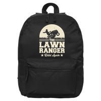 Lawn Ranger Rides Again 16 in Basic Backpack