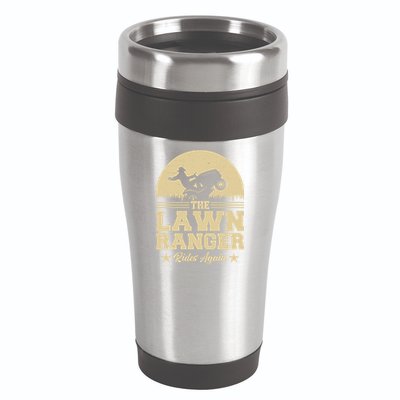 Lawn Ranger Rides Again 16oz Travel Tumbler