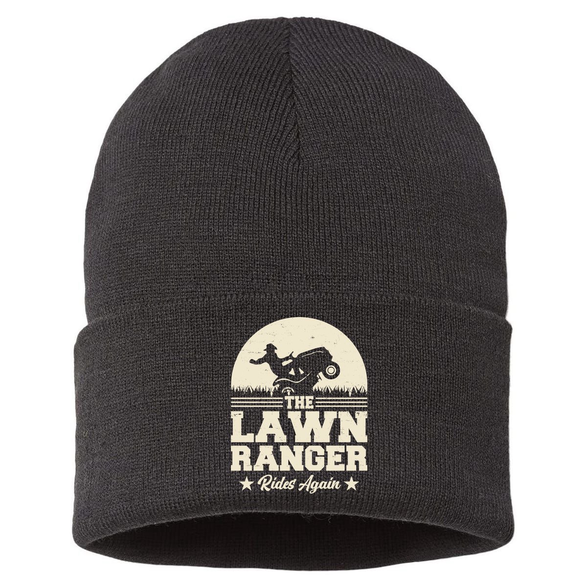 Lawn Ranger Rides Again Sustainable Knit Beanie