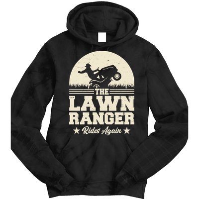 Lawn Ranger Rides Again Tie Dye Hoodie