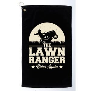 Lawn Ranger Rides Again Platinum Collection Golf Towel