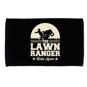 Lawn Ranger Rides Again Microfiber Hand Towel