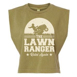 Lawn Ranger Rides Again Garment-Dyed Women's Muscle Tee