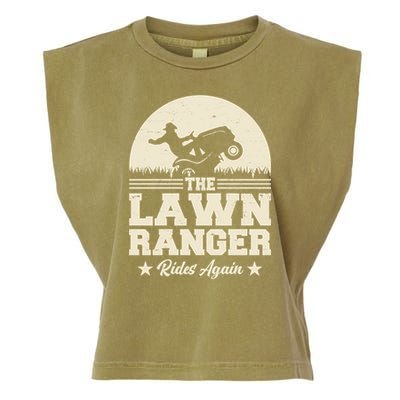 Lawn Ranger Rides Again Garment-Dyed Women's Muscle Tee