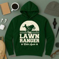 Lawn Ranger Rides Again Hoodie