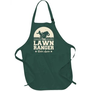 Lawn Ranger Rides Again Full-Length Apron With Pockets