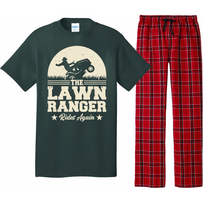 Lawn Ranger Rides Again Pajama Set