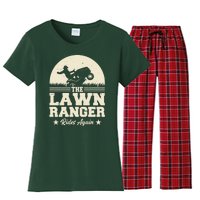 Lawn Ranger Rides Again Women's Flannel Pajama Set