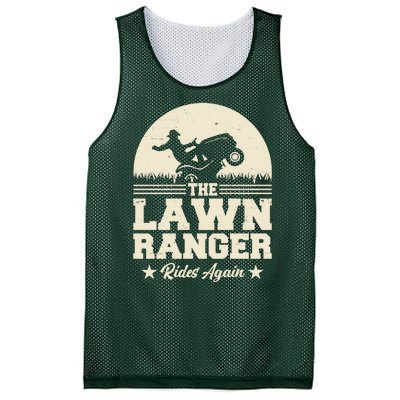 Lawn Ranger Rides Again Mesh Reversible Basketball Jersey Tank