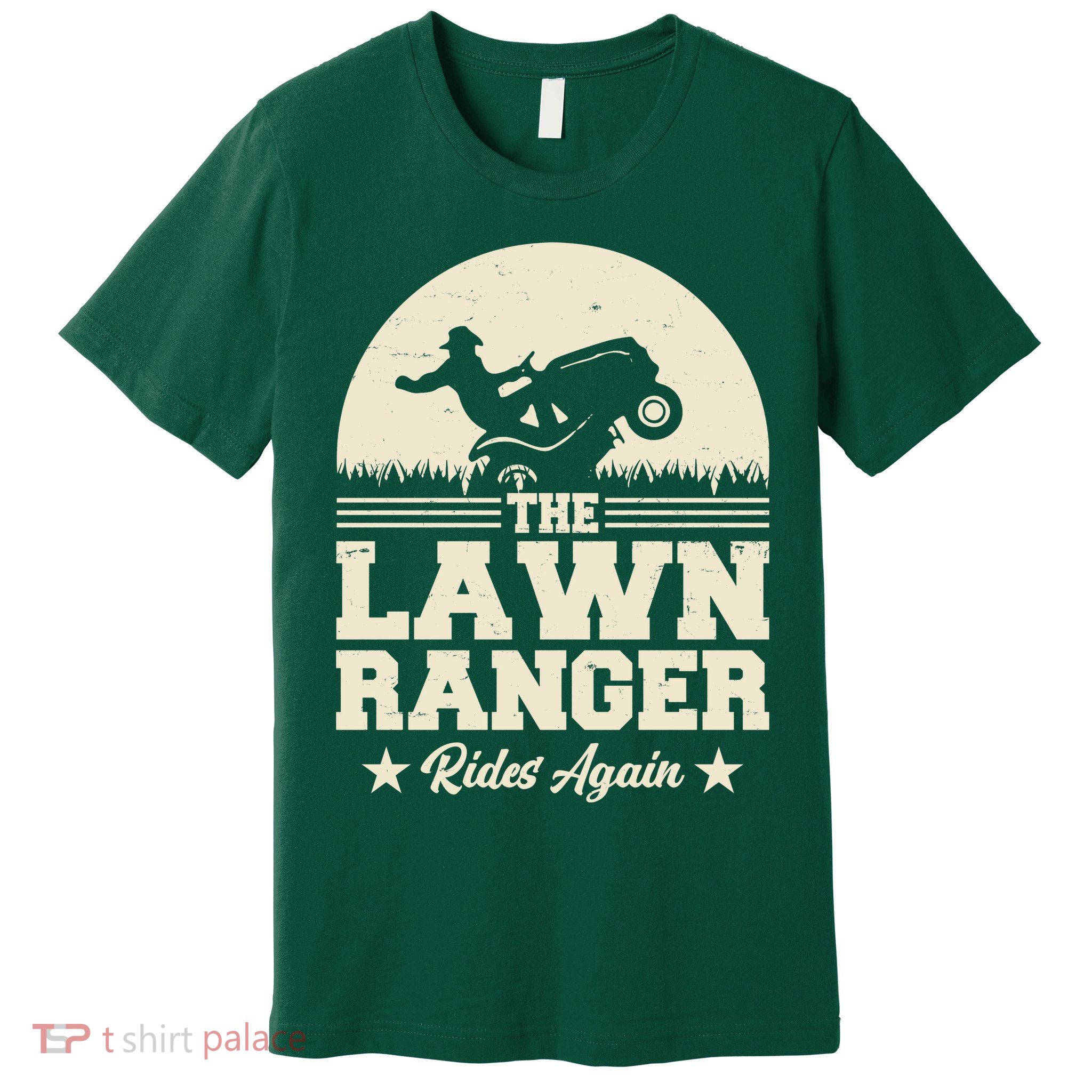 Lawn Ranger Rides Again Premium T-Shirt