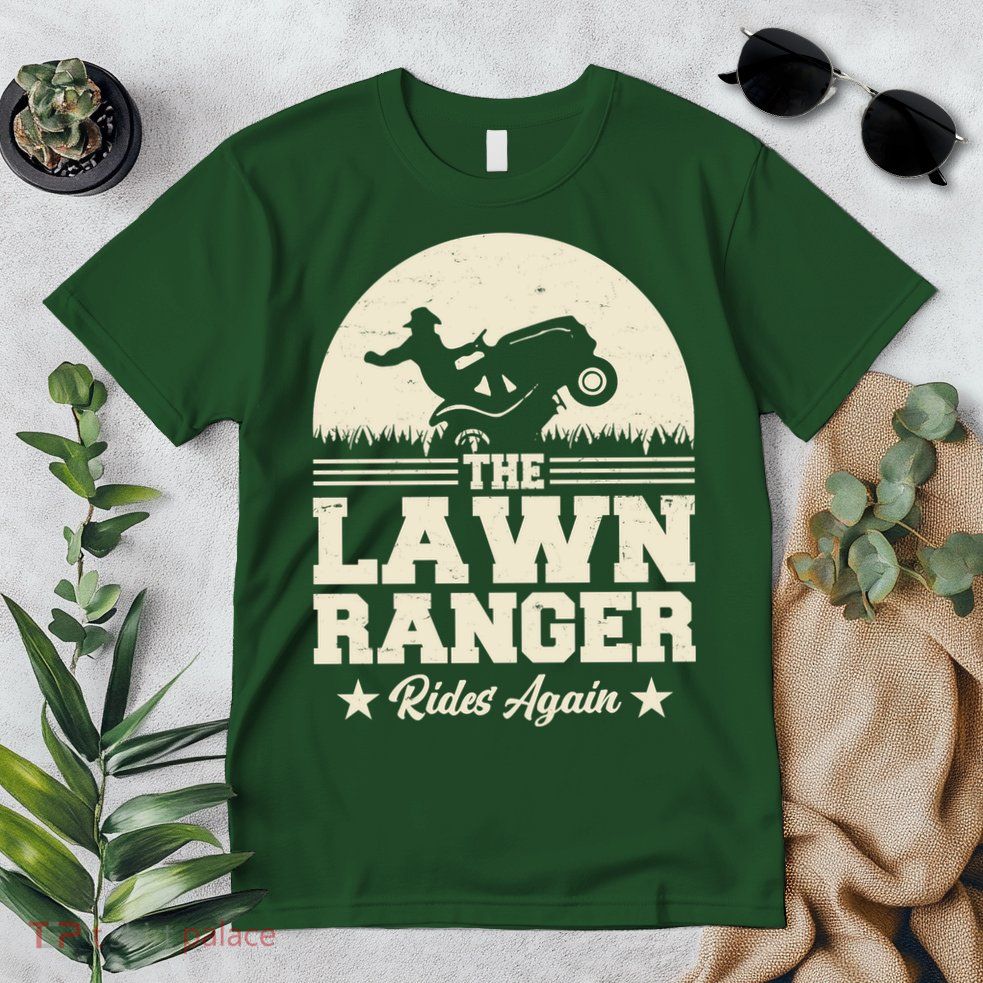 Lawn Ranger Rides Again Premium T-Shirt