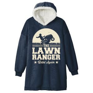 Lawn Ranger Rides Again Hooded Wearable Blanket