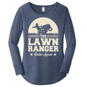 Lawn Ranger Rides Again Women's Perfect Tri Tunic Long Sleeve Shirt