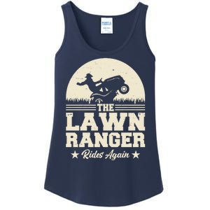 Lawn Ranger Rides Again Ladies Essential Tank