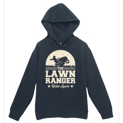 Lawn Ranger Rides Again Urban Pullover Hoodie