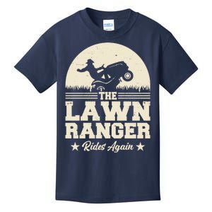 Lawn Ranger Rides Again Kids T-Shirt