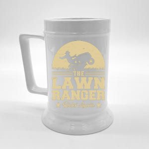 Lawn Ranger Rides Again Beer Stein