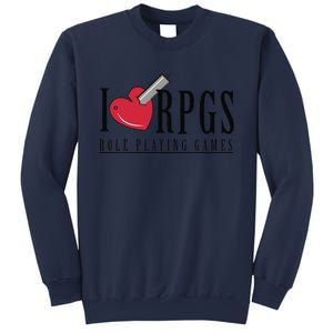 Love Rpg Role Playing Gamer Sweatshirt