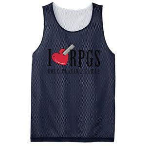 Love Rpg Role Playing Gamer Mesh Reversible Basketball Jersey Tank