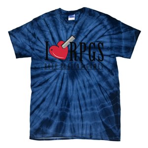 Love Rpg Role Playing Gamer Tie-Dye T-Shirt