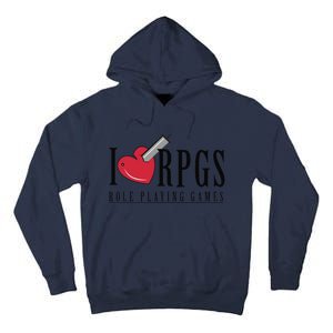 Love Rpg Role Playing Gamer Tall Hoodie