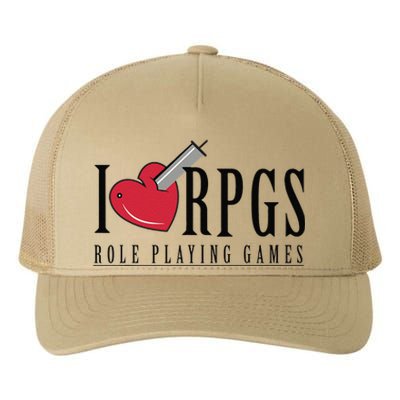 Love Rpg Role Playing Gamer Yupoong Adult 5-Panel Trucker Hat