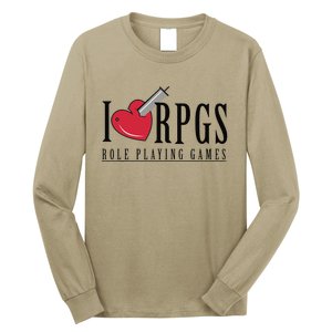 Love Rpg Role Playing Gamer Long Sleeve Shirt