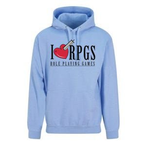 Love Rpg Role Playing Gamer Unisex Surf Hoodie