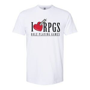 Love Rpg Role Playing Gamer Softstyle CVC T-Shirt