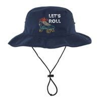 Let's Roll Roller Skating Roller Skater Skating Rink Bucket Hat