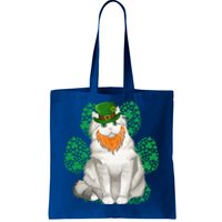 Leprechaun Ragamuffin St Patricks Day Shamrock Paw Cute Gift Tote Bag