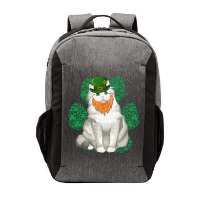 Leprechaun Ragamuffin St Patricks Day Shamrock Paw Cute Gift Vector Backpack