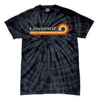 L.O.V.E.R.B.O.Y Retro Stripes Musician Vintage Tie-Dye T-Shirt