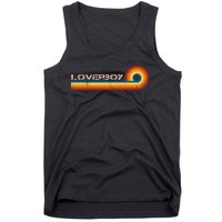 L.O.V.E.R.B.O.Y Retro Stripes Musician Vintage Tank Top