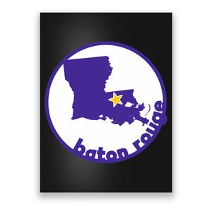 Louisiana Red Stick Baton Rouge Poster