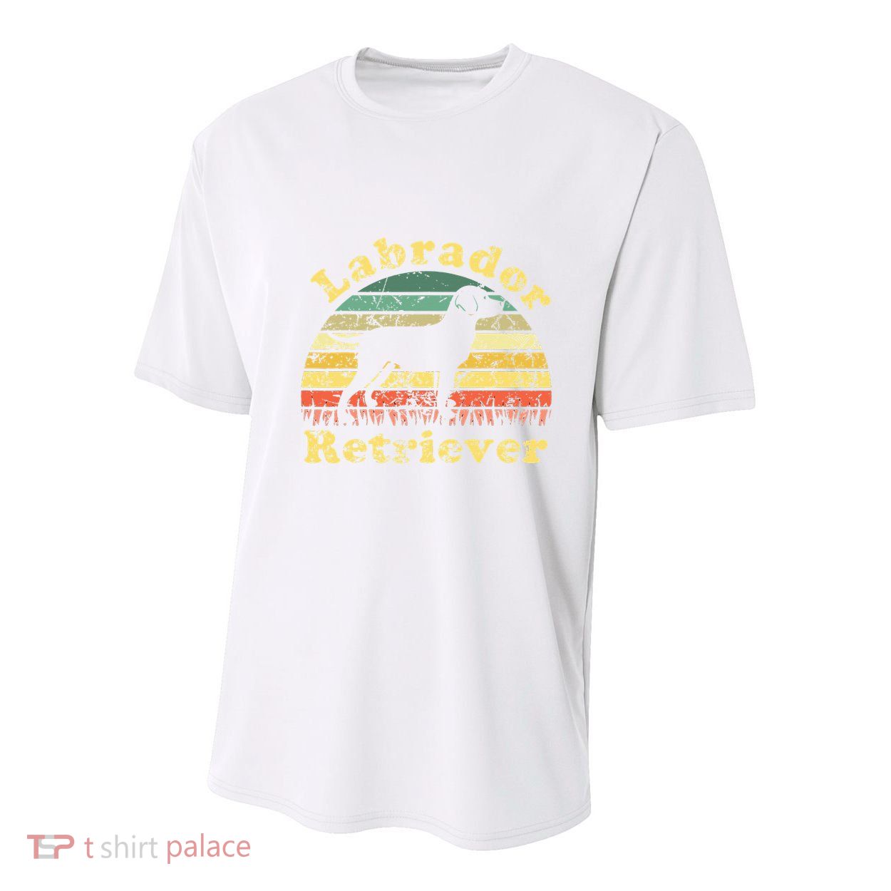 Labrador Retriever Sunset Vintage - Labrador Retriever Youth Performance Sprint T-Shirt