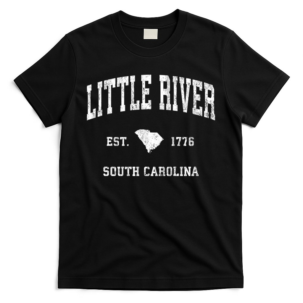 Little River South Carolina Sc Vintage Athletic Sports T-Shirt