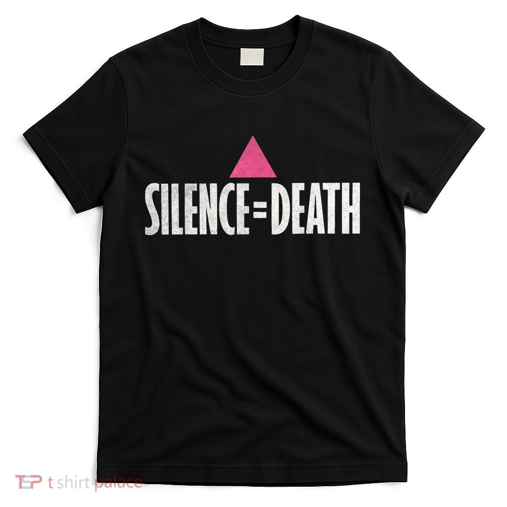 Lgbt Rights Silence Death Vintage Month Lgbt Pride T-Shirt