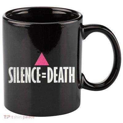 Lgbt Rights Silence Death Vintage Month Lgbt Pride 11oz C Handle Ceramic Mug
