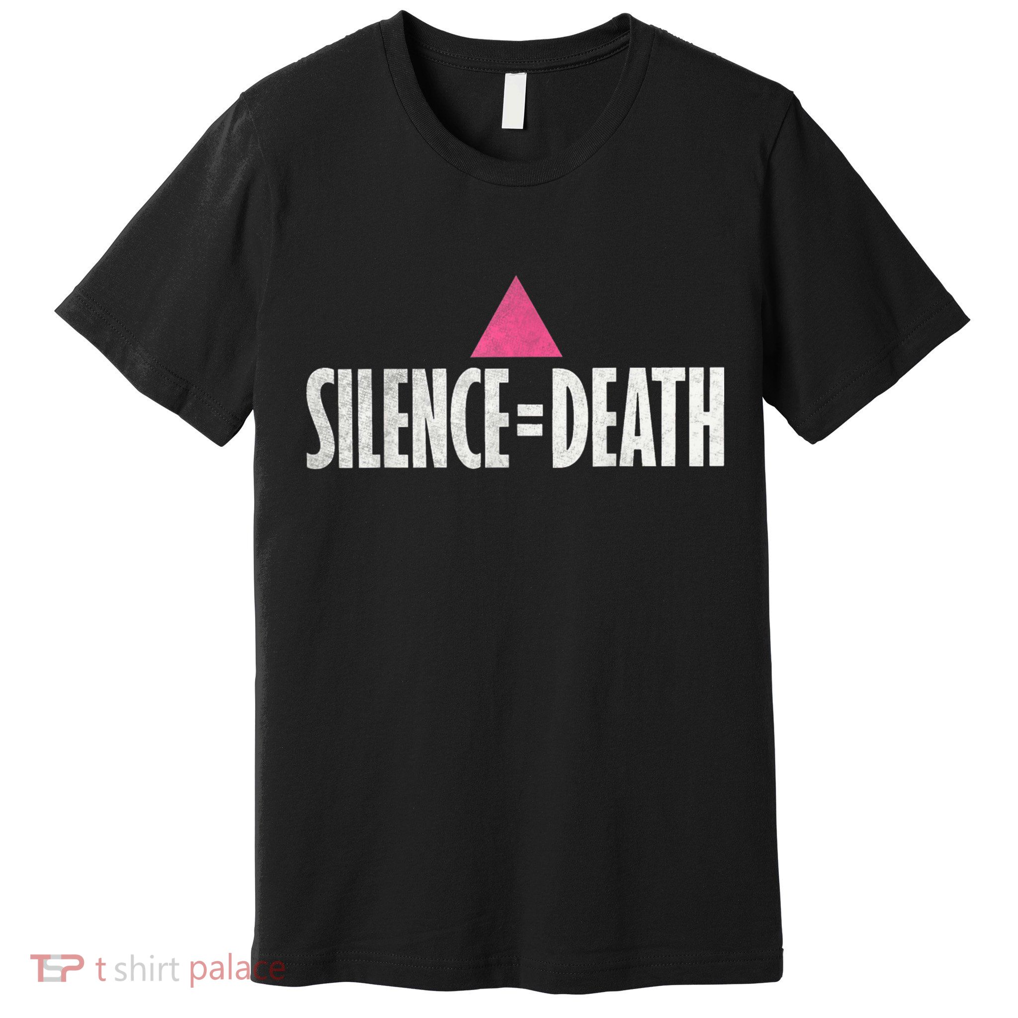 Lgbt Rights Silence Death Vintage Month Lgbt Pride Premium T-Shirt