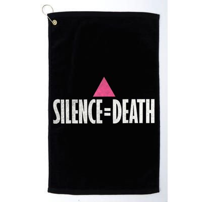 Lgbt Rights Silence Death Vintage Month Lgbt Pride Golf Towel