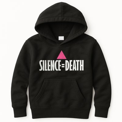 Lgbt Rights Silence Death Vintage Month Lgbt Pride Kids Hoodie