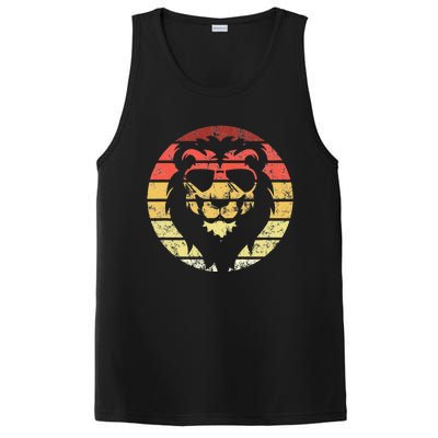 Lion Retro Style Vintage PosiCharge Competitor Tank