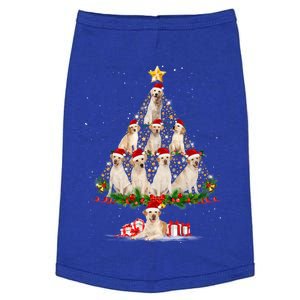 Labrador Retriever Santa Christmas Tree Bell In Snow Pajamas Great Gift Doggie Tank