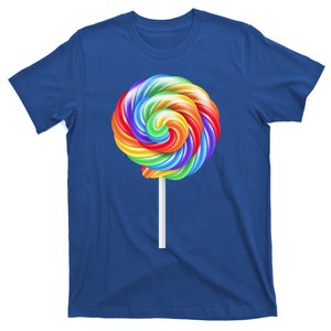 Lollipop Rainbow Sucker Candy Costume Halloween T-Shirt