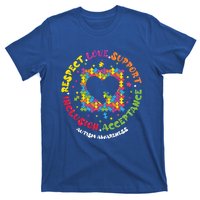 Love Respect Support Inclusion Acceptance Autism Awareness Gift T-Shirt